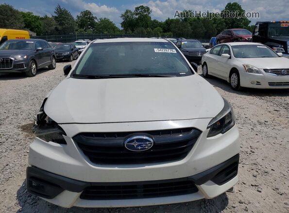 4S3BWAF69L3022140 2020 SUBARU LEGACY White წინა ხედი