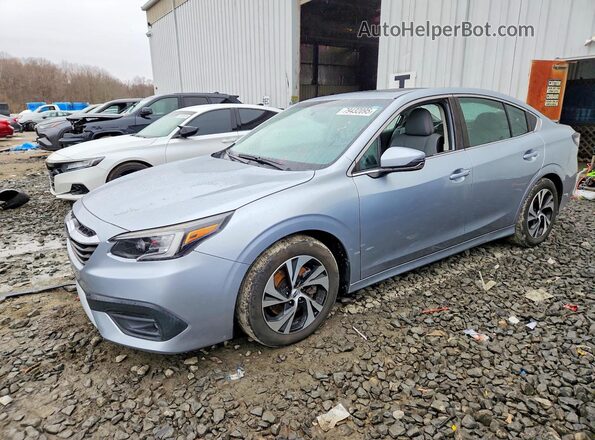 4S3BWAF6XM3016266 2021 SUBARU LEGACY Серебряный Передняя левая четверть
