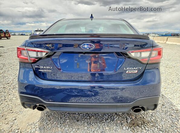 4S3BWGG62S3017510 2025 SUBARU LEGACY Синий Вид сзади