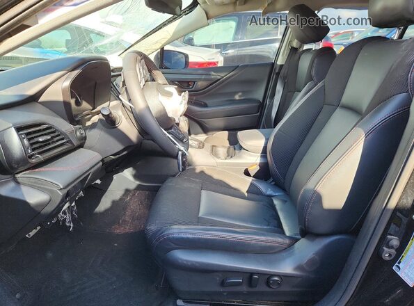 4S3BWGG66R3012885 2024 SUBARU LEGACY Черный Вид салона спереди