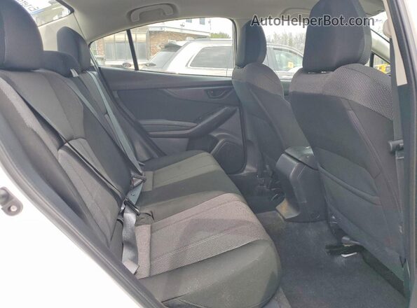 4S3GKAA61K3608516 2019 SUBARU IMPREZA Белый Вид задних сидений
