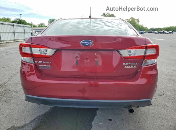 4S3GKAA63H3608638 2017 SUBARU IMPREZA Red Widok z tyłu