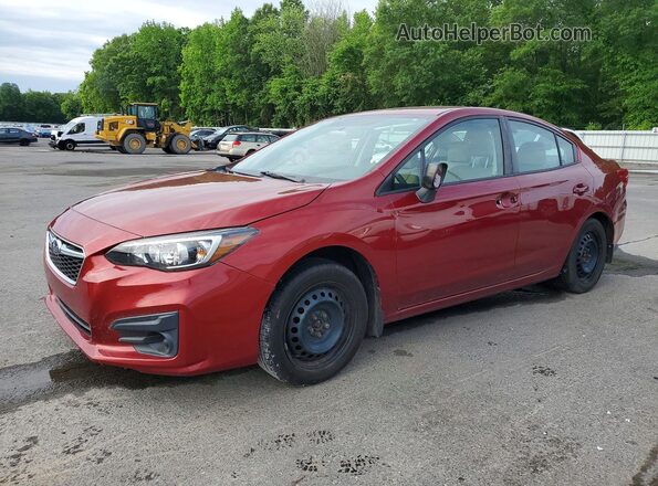 4S3GKAA63H3608638 2017 SUBARU IMPREZA Red Przód lewy