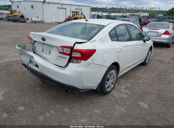 4S3GKAA68J3619950 2018 SUBARU IMPREZA Белый Задняя правая четверть