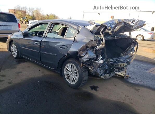 4S3GKAB60J3611727 2018 SUBARU IMPREZA Gray Задня ліва чверть