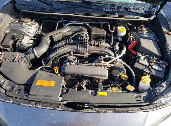 4S3GKAB60J3611727 2018 SUBARU IMPREZA Gray Вид задньої частини салону