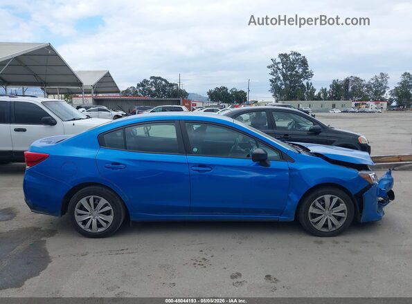 4S3GKAB60N3604072 2022 SUBARU IMPREZA Синий Вид щитка приборов