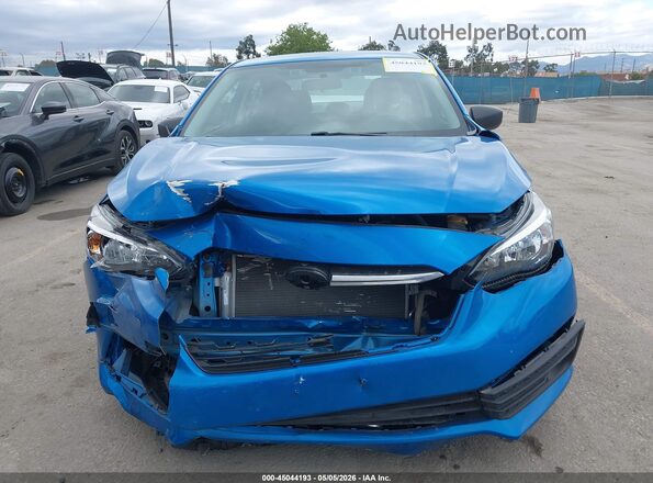 4S3GKAB60N3604072 2022 SUBARU IMPREZA Синий Вид спереди