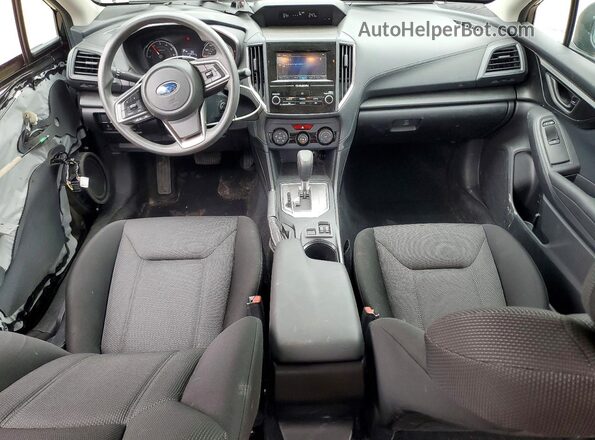 4S3GKAB62J3600423 2018 SUBARU IMPREZA Black Вид панелі приладів