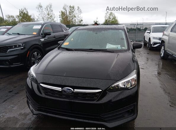 4S3GKAB63N3601375 2022 SUBARU IMPREZA Черный Вид щитка приборов
