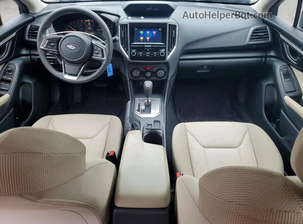 4S3GKAB63N3605782 2022 SUBARU IMPREZA Синий Вид панели приборов