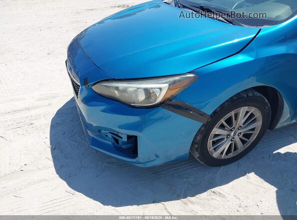 4S3GKAB64H3622420 2017 SUBARU IMPREZA Синий Вид спереди