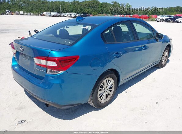 4S3GKAB64H3622420 2017 SUBARU IMPREZA Синий Задняя правая четверть