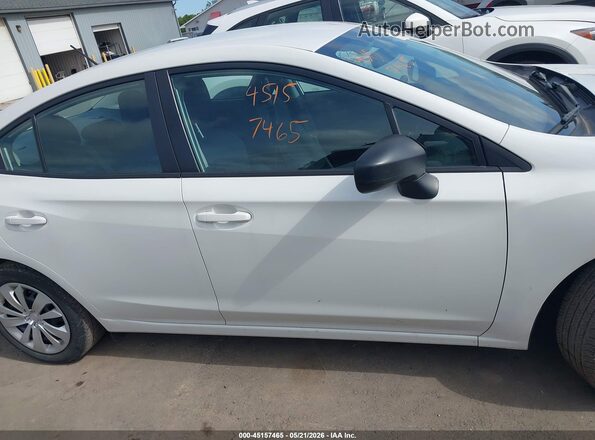 4S3GKAB64N3608898 2022 SUBARU IMPREZA Белый Вид задней части салона