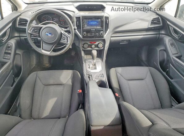 4S3GKAB65H3615394 2017 SUBARU IMPREZA Белый Вид панели приборов