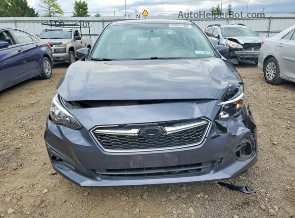 4S3GKAB65H3624094 2017 SUBARU IMPREZA Gray Widok z przodu