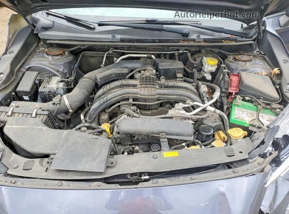4S3GKAB65H3624094 2017 SUBARU IMPREZA Gray Widok wnętrza z tyłu