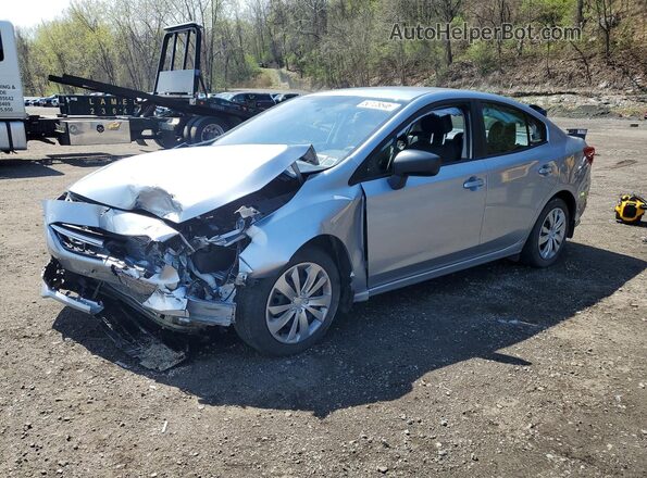 4S3GKAB65L3611788 2020 SUBARU IMPREZA Серебряный Передняя левая четверть