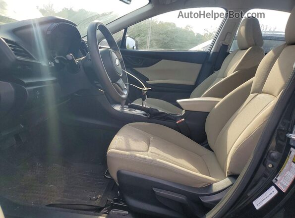 4S3GKAB65P3605270 2023 SUBARU IMPREZA Черный Вид салона спереди