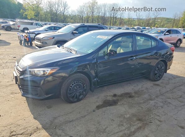 4S3GKAB65P3605270 2023 SUBARU IMPREZA Черный Передняя левая четверть