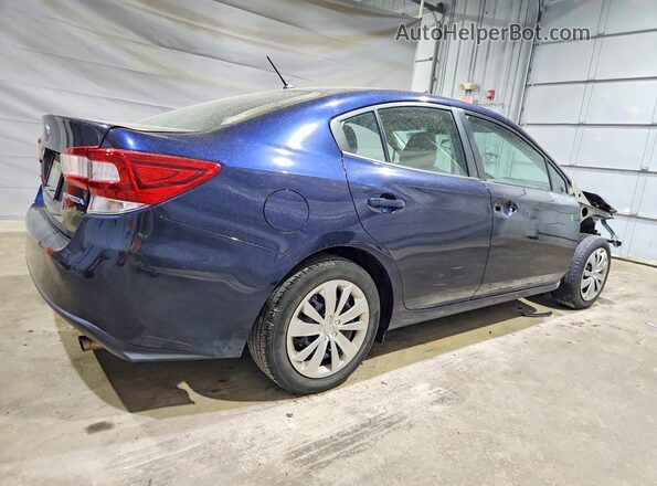 4S3GKAB67M3604424 2021 SUBARU IMPREZA Синий Задняя правая четверть