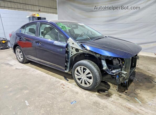 4S3GKAB67M3604424 2021 SUBARU IMPREZA Синий Передняя правая четверть