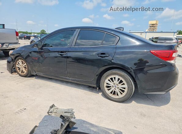4S3GKAB68J3612768 2018 SUBARU IMPREZA Black Tył lewy