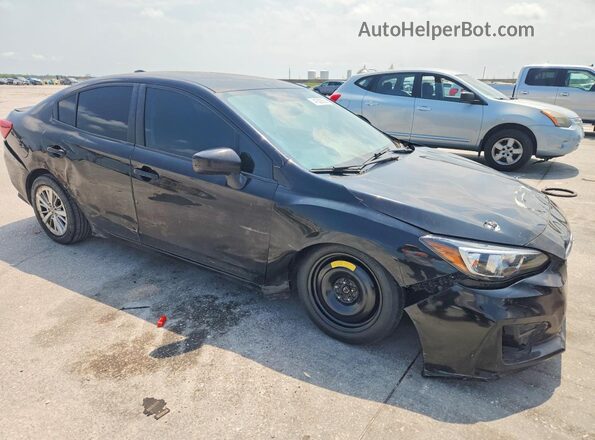4S3GKAB68J3612768 2018 SUBARU IMPREZA Black Przód prawy