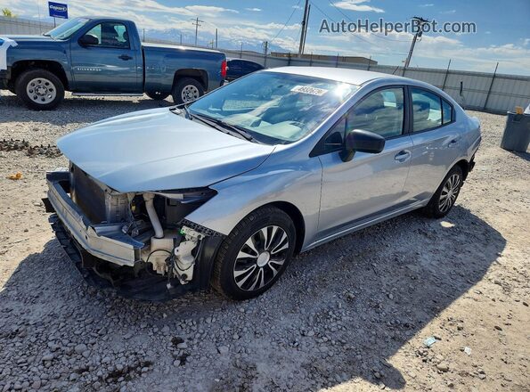 4S3GKAB68K3601772 2019 SUBARU IMPREZA Silver Vista tres cuartos delantera izquierda