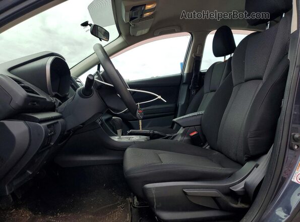 4S3GKAB6XH3612474 2017 SUBARU IMPREZA Угольный Вид салона спереди