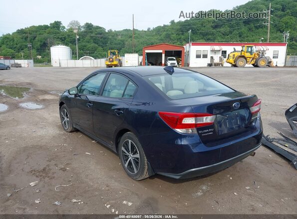 4S3GKAC6XK3602422 2019 SUBARU IMPREZA Dark Blue Задняя левая четверть