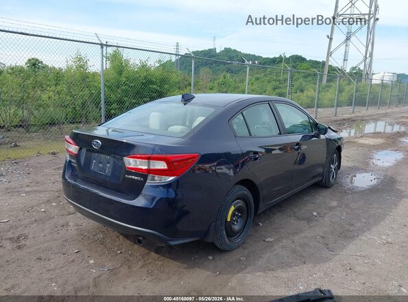 4S3GKAC6XK3602422 2019 SUBARU IMPREZA Dark Blue Задняя правая четверть