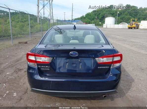 4S3GKAC6XK3602422 2019 SUBARU IMPREZA Dark Blue 