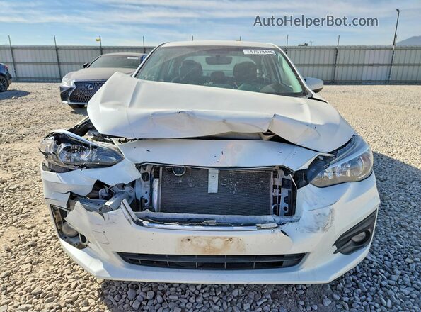 4S3GKAD64H3604187 2017 SUBARU IMPREZA Белый Вид спереди