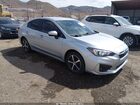2019 Subaru Impreza 2.0i Premium Silver vin: 4S3GKAD66K3618082