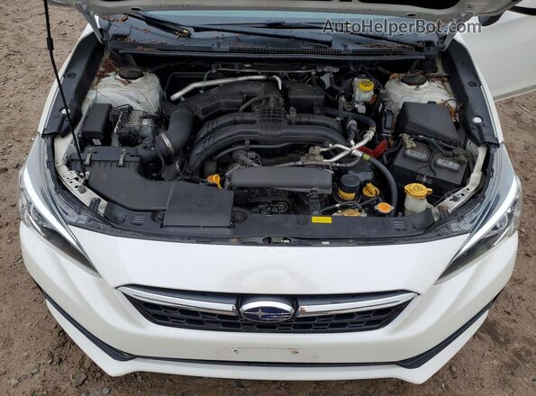 4S3GKAD67L3610834 2020 SUBARU IMPREZA Белый Вид задней части салона
