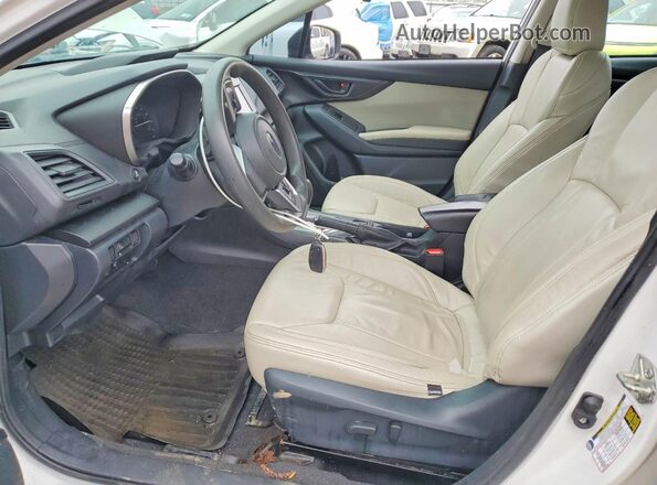 4S3GKAD67L3610834 2020 SUBARU IMPREZA Белый Вид салона спереди