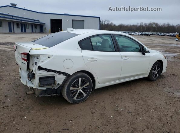 4S3GKAD67L3610834 2020 SUBARU IMPREZA Белый Задняя правая четверть