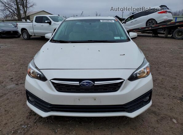 4S3GKAD67L3610834 2020 SUBARU IMPREZA Белый Вид спереди