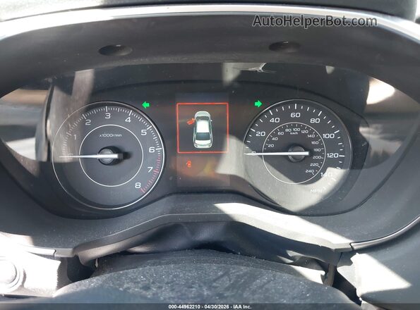 4S3GKAD67L3615614 2020 SUBARU IMPREZA Белый Вид задних сидений
