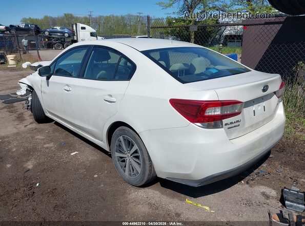 4S3GKAD67L3615614 2020 SUBARU IMPREZA Белый Задняя левая четверть