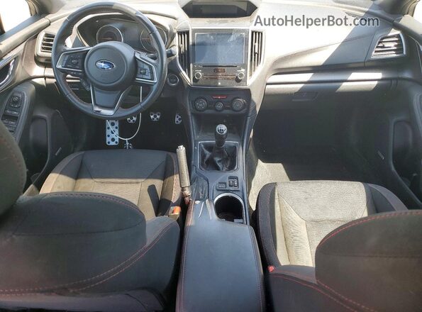 4S3GKAL68J1606186 2018 SUBARU IMPREZA Синий Вид панели приборов