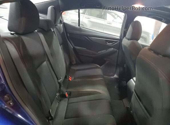4S3GKAL68J1606186 2018 SUBARU IMPREZA Синий Вид задних сидений