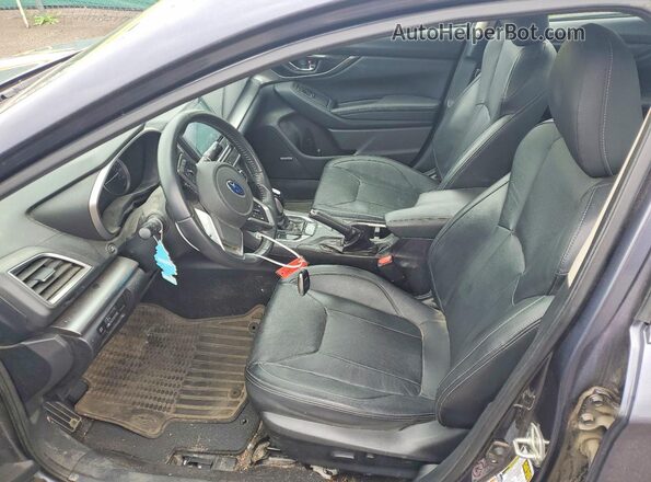 4S3GKAU60H3600296 2017 SUBARU IMPREZA Gray Widok wnętrza z przodu