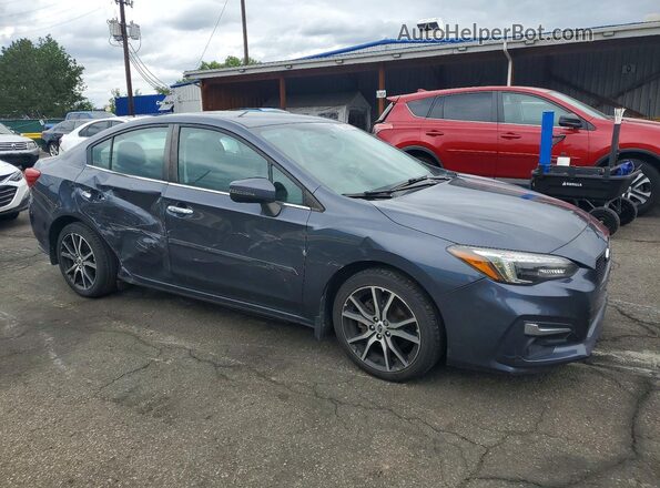4S3GKAU60H3600296 2017 SUBARU IMPREZA Gray Przód prawy