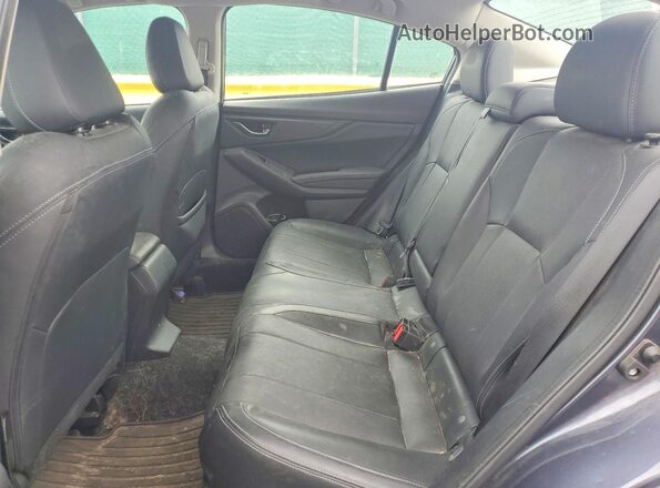 4S3GKAU60H3600296 2017 SUBARU IMPREZA Gray Widok tylnych siedzeń