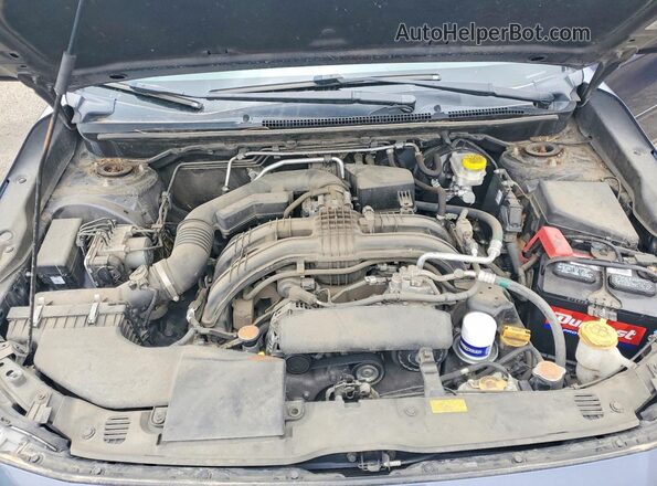 4S3GKAU60H3600296 2017 SUBARU IMPREZA Gray Widok wnętrza z tyłu