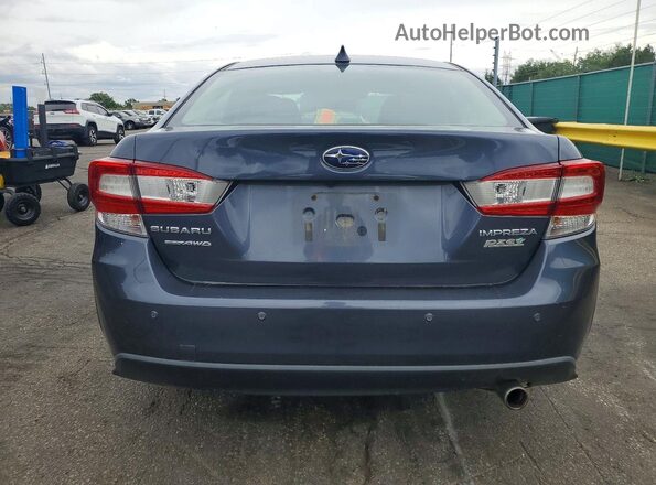 4S3GKAU60H3600296 2017 SUBARU IMPREZA Gray Widok z tyłu