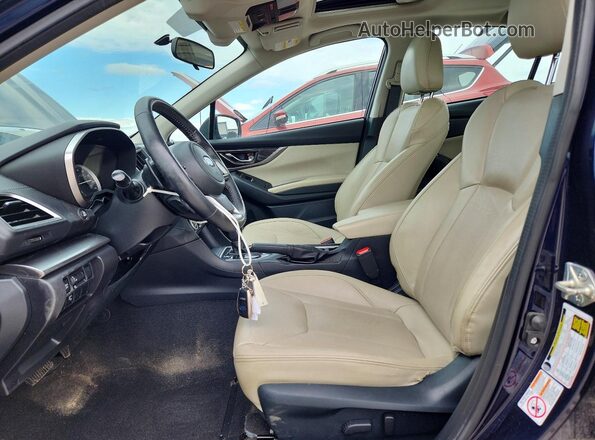 4S3GKAU61K3611069 2019 SUBARU IMPREZA Blue Widok wnętrza z przodu