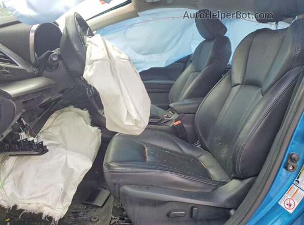 4S3GKAU62J3613461 2018 SUBARU IMPREZA Blue Widok wnętrza z przodu
